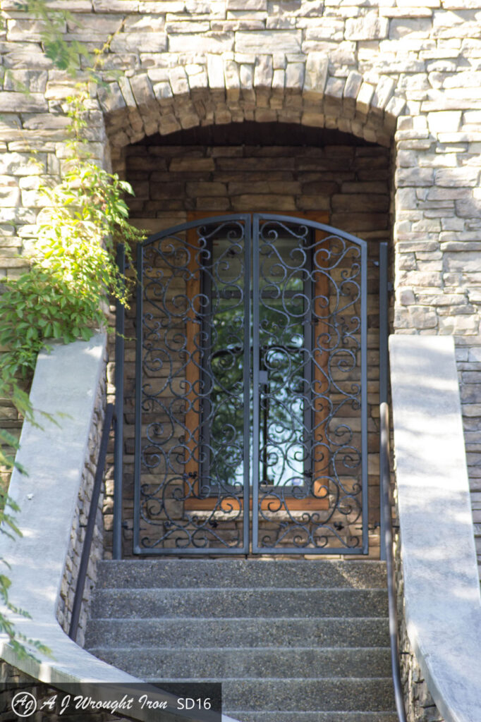 ornamental security door