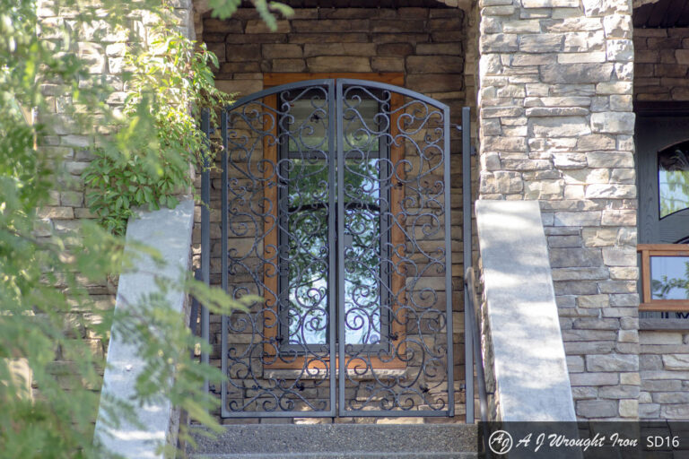ornamental security door