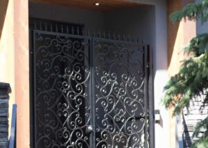 iron entry doors