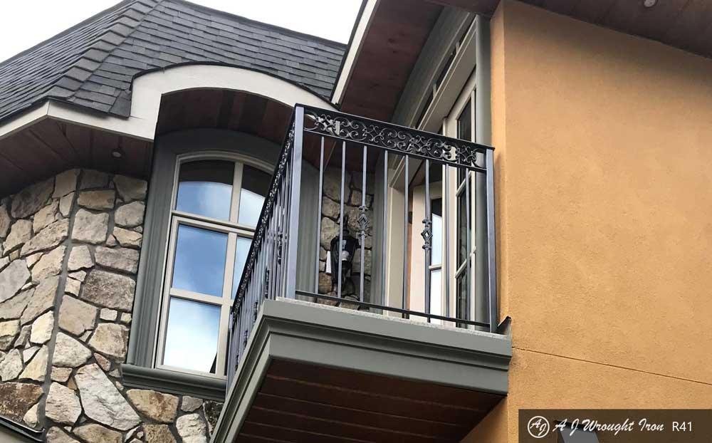 exterior iron balcony railing