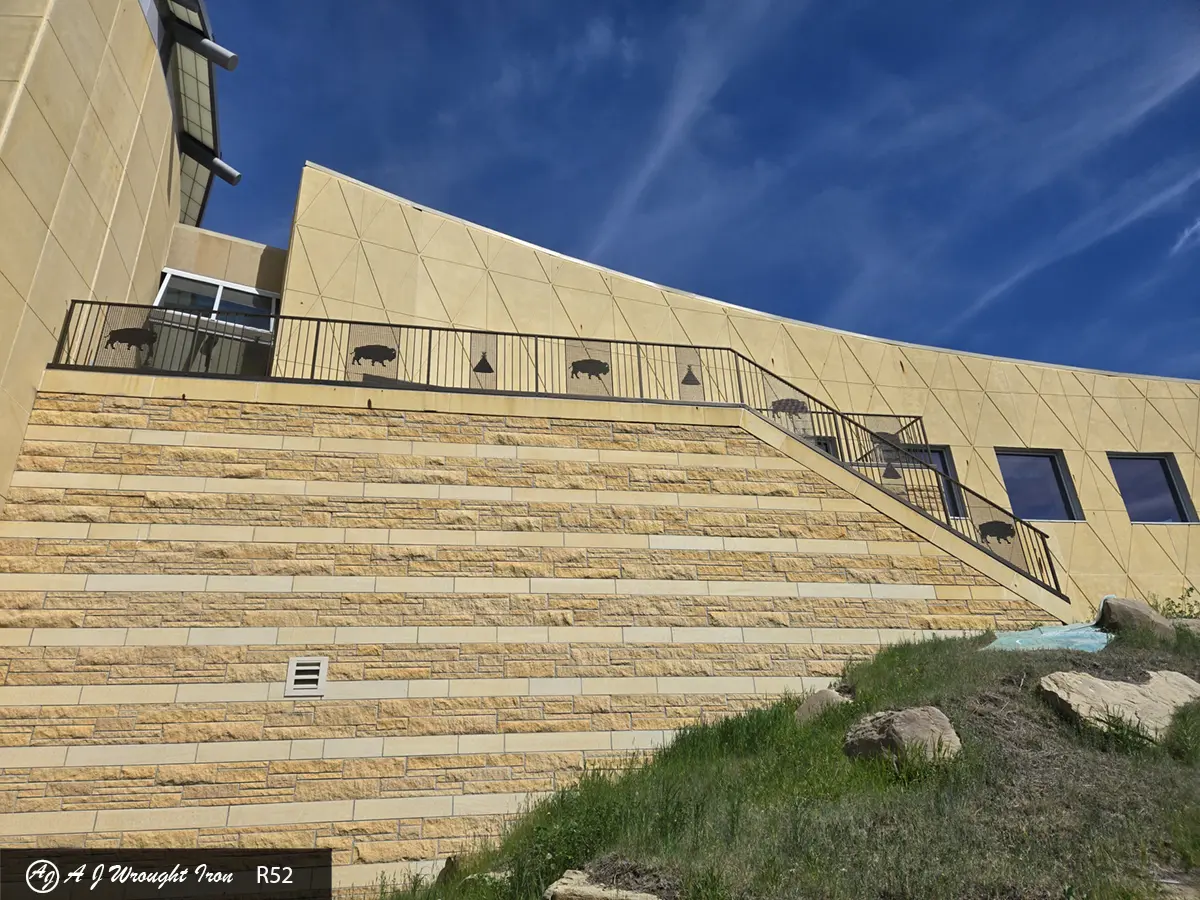 railing fabricated in Calgary